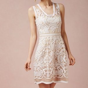 BHLDN Jola lace dress for wedding or rehearsal